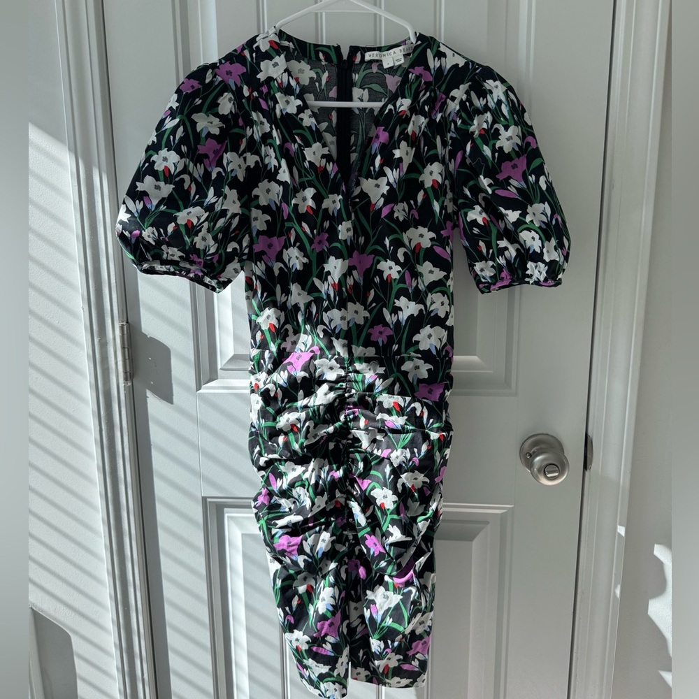 Veronica Beard Janis Floral Dress